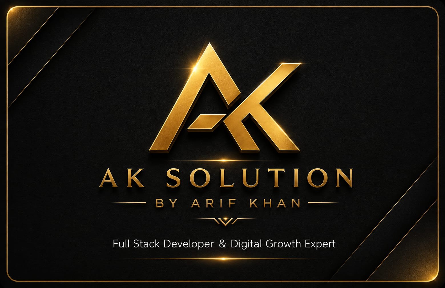 AK Solution brand identity