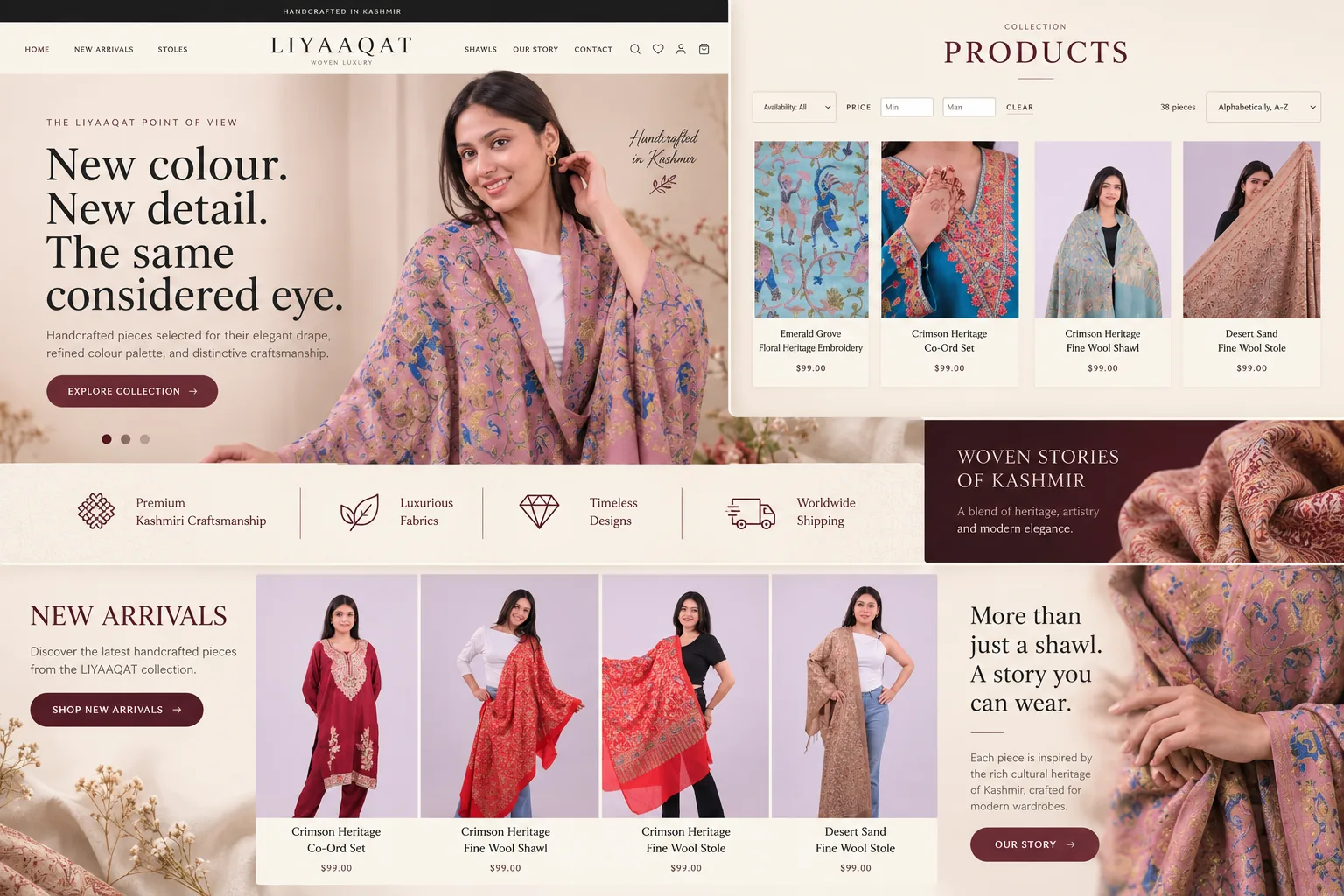 LIYAAQAT — Luxury Ecommerce by AK Solution